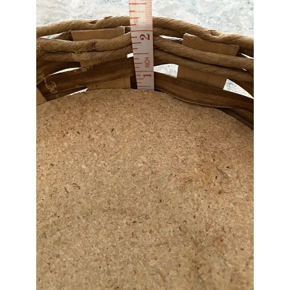 Thick Twine Weaved Plant Tray